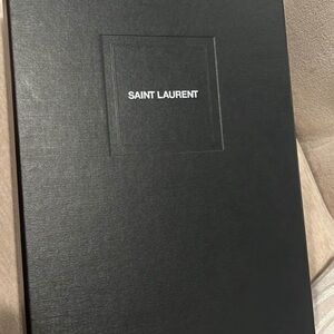 Yves Saint Laurent Black Luxe Shoes